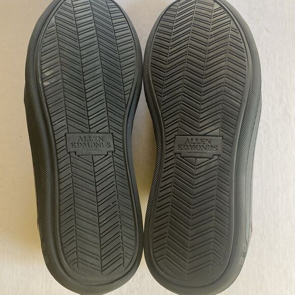 ALLEN EDMONDS Men’s Brown Leather Sneakers Size 8 1/2 - Picture 8 of 10